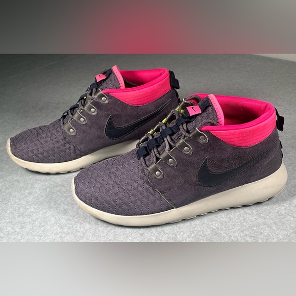 Nike 615601-006 Roshe Run Sneakerboot Gridiron Obsidian (US Men Size 11) - Picture 2 of 7